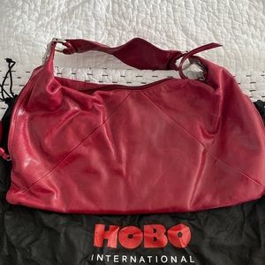 Burgandy Hobo International shoulder bag